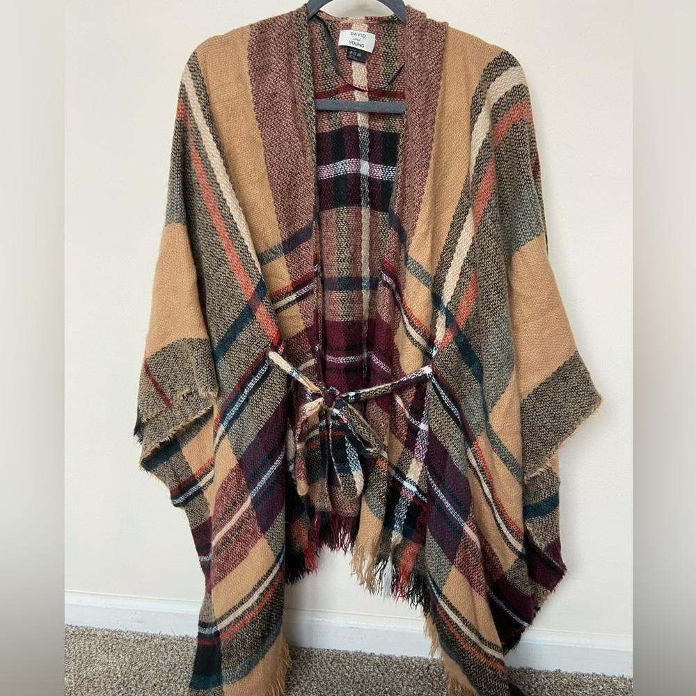 Sweater overlay/poncho